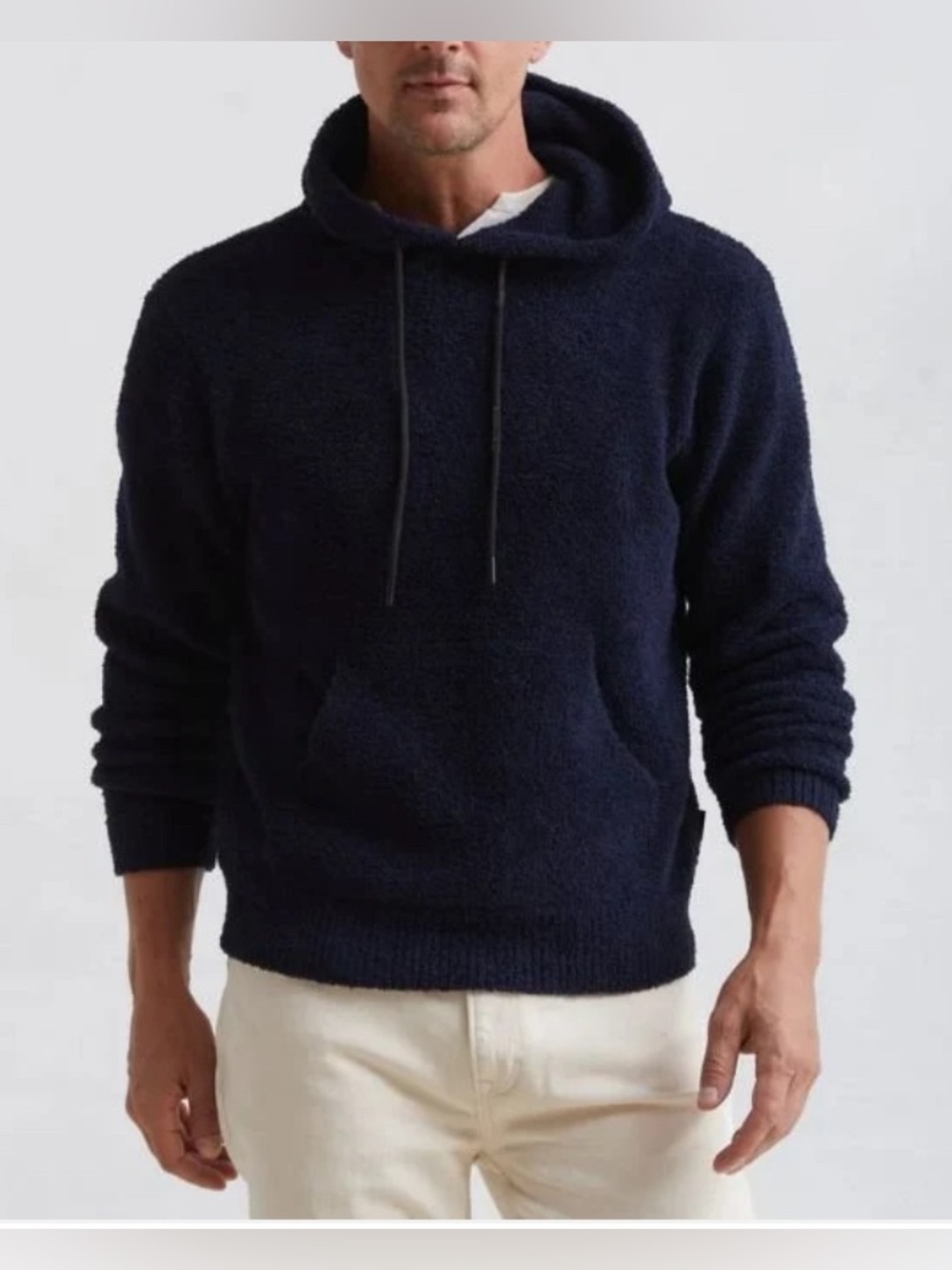 NWT KASHWERE Hoodies Unisex Sleep Mask Navy XL